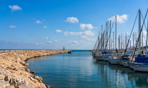 Tel Aviv Marina and Lighthouse