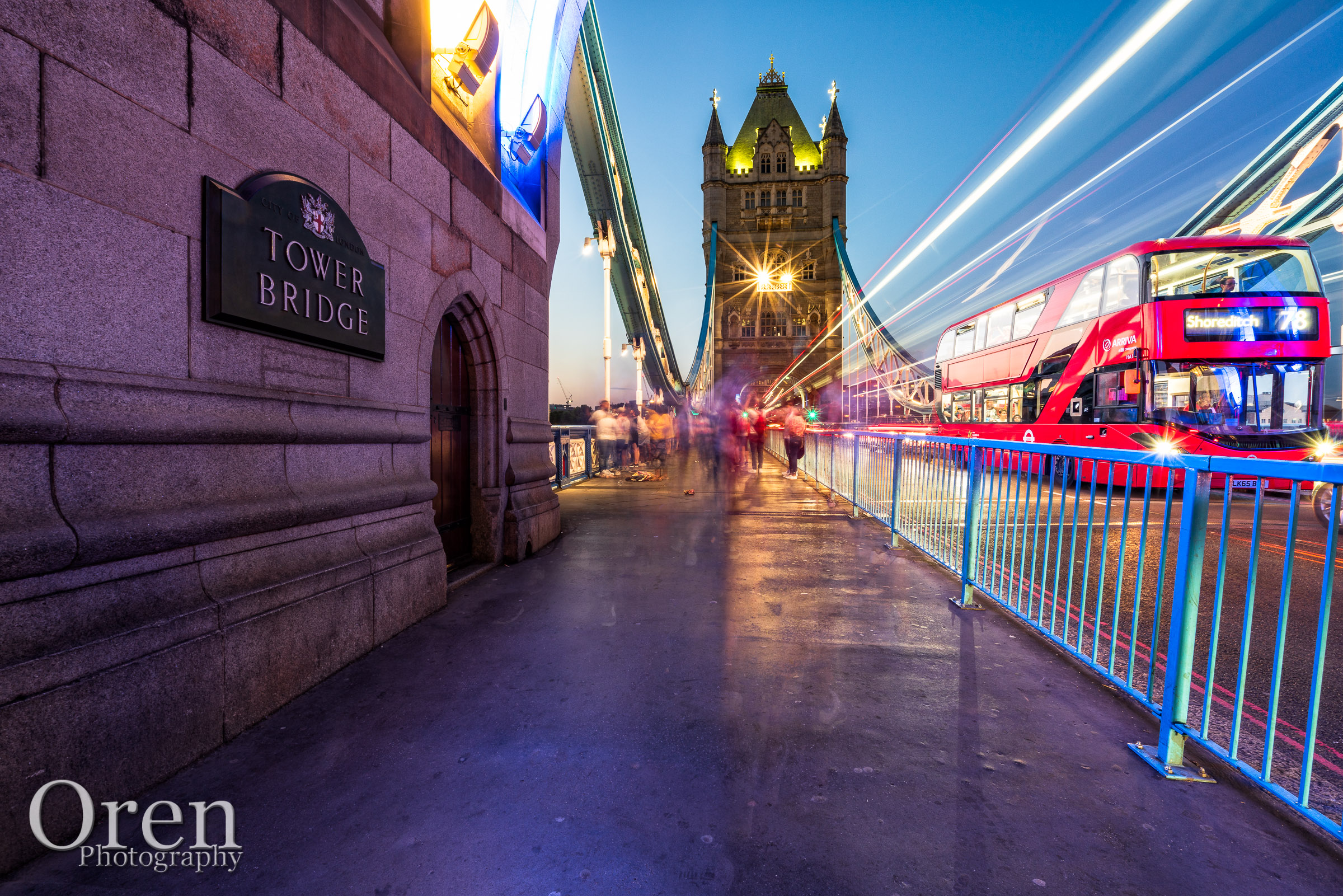 Tower Bridge and the Red Bus