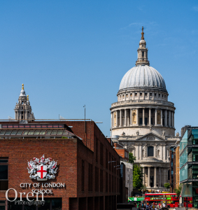 City of London School and St. Paul's Cathedral