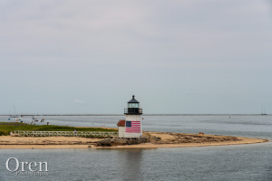 Brant Point Light and the Flag