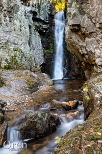 Hidden Falls in New Hampshire