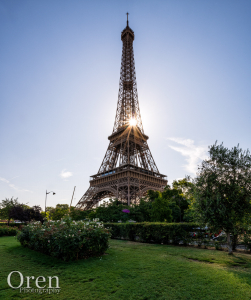 Eiffel Tower Sunstar